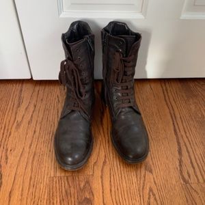 AQUATALIA Brown Leather Boots